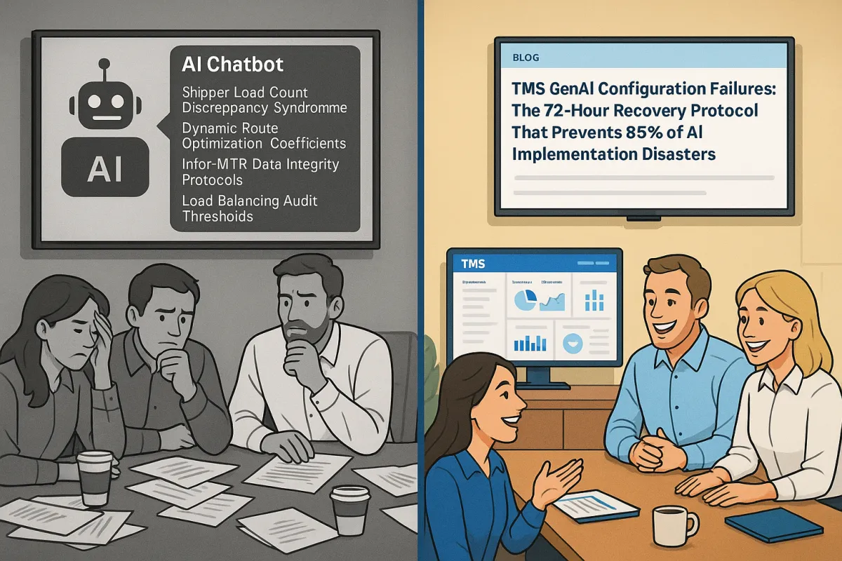 TMS GenAI Configuration Failures: The 72-Hour Recovery Protocol That Prevents 85% of AI Implementation Disasters