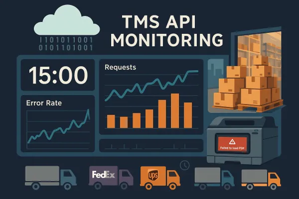 TMS API Monitoring: The 15-Minute Response Protocol for Rate Limits and Timeouts