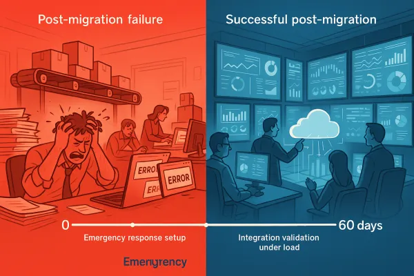 TMS Cloud Migration Stabilization: The 60-Day Post-Go-Live Protocol That Prevents 80% of Operational Failures
