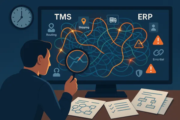 TMS-ERP Integration Failures: The 6-Hour Diagnostic Protocol That Fixes 90% of Data Mapping Issues