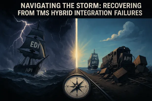 TMS Hybrid Integration Failures: The 4-Hour Recovery Protocol That Saves Operations When EDI and API Connections Break Simultaneously